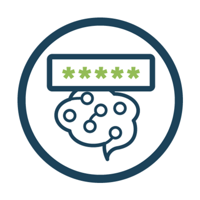 Obfuscation icon: masked model signature